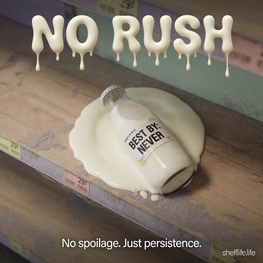 No rush flat lay